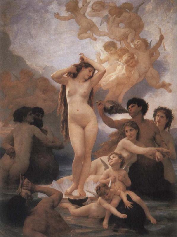 Adolphe William Bouguereau The Birth of Venus